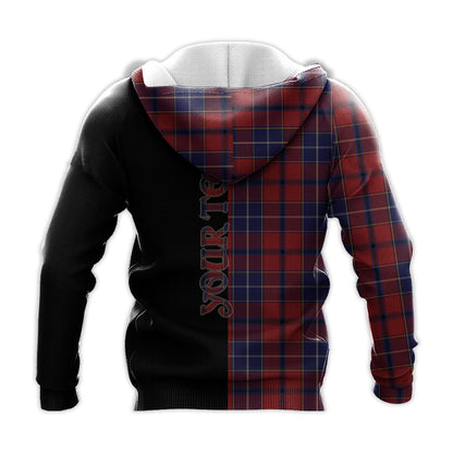 Printivon Wishart Dress Tartan Personalize Half Hoodie