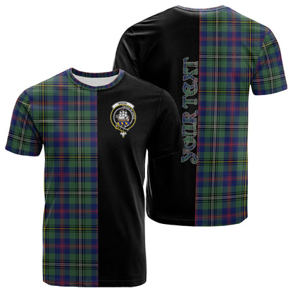 Printivon Wood Modern Tartan Personalize Half T shirt