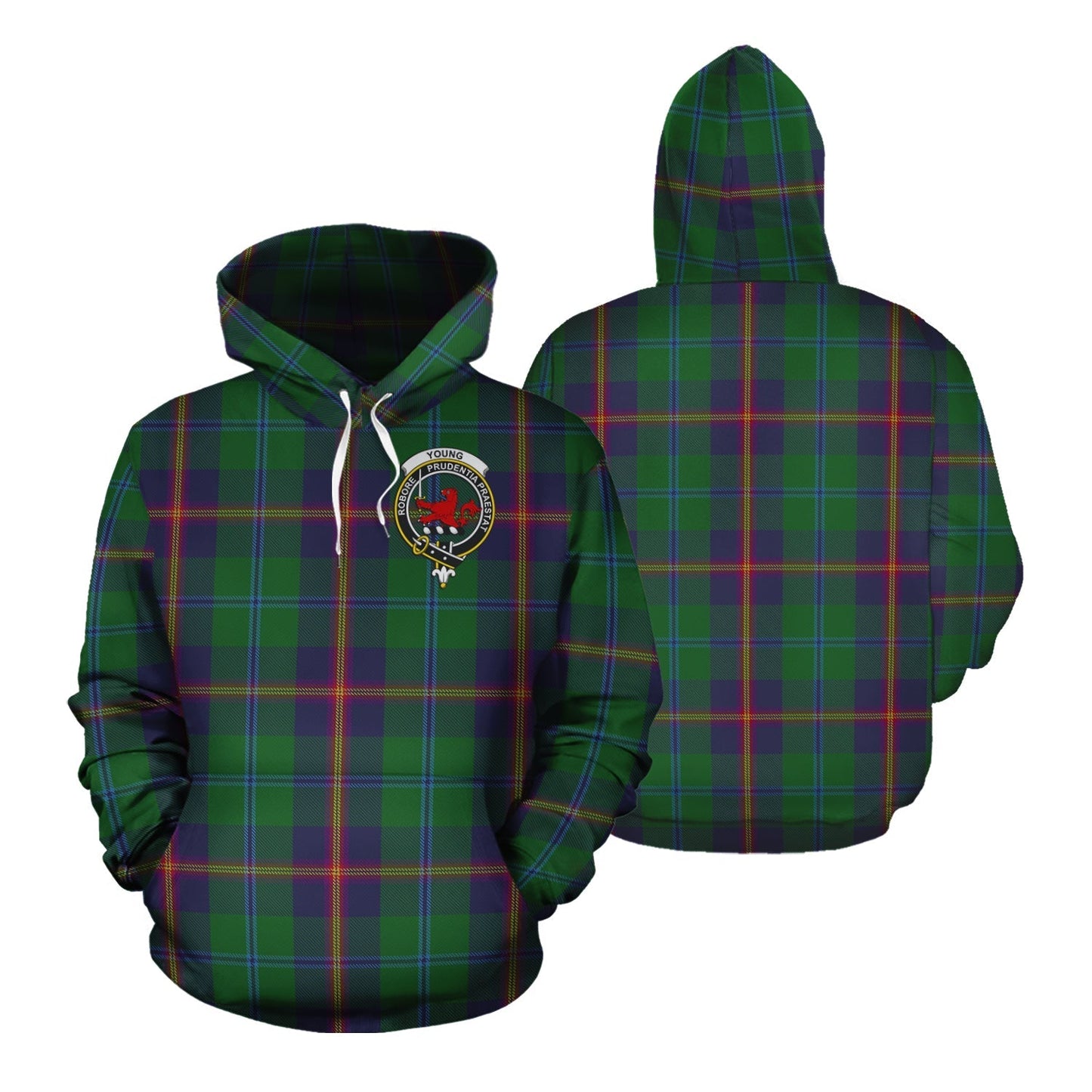 Printivon Young Tartan Hoodie