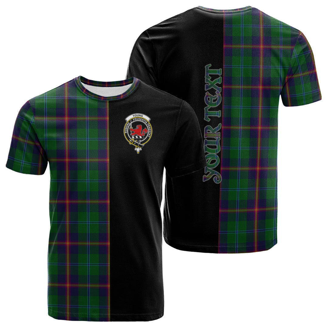 Printivon Young Tartan Personalize Half T shirt