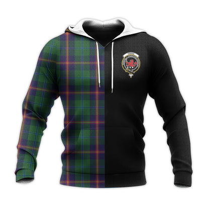 Printivon Young Tartan Personalize Half Hoodie