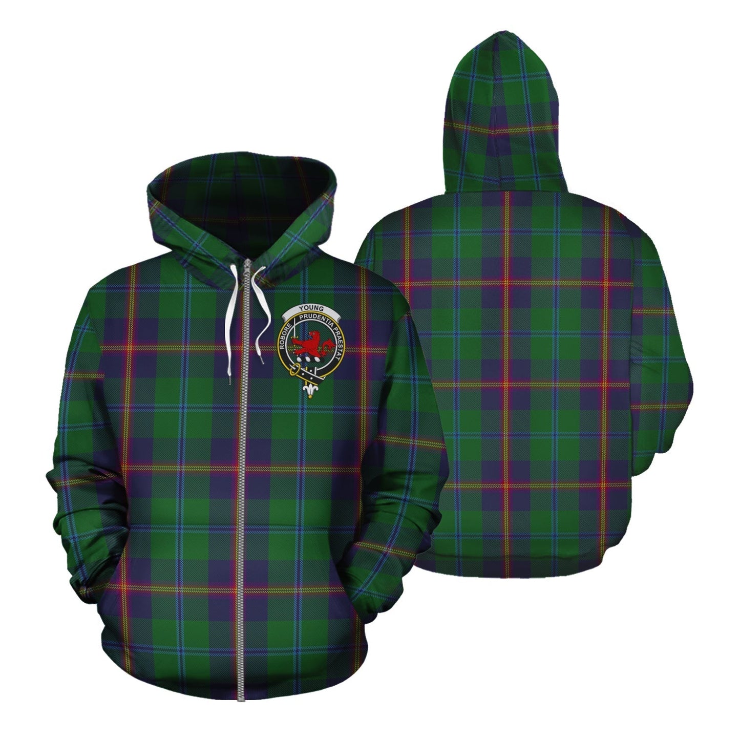 Printivon Young Tartan Hoodie