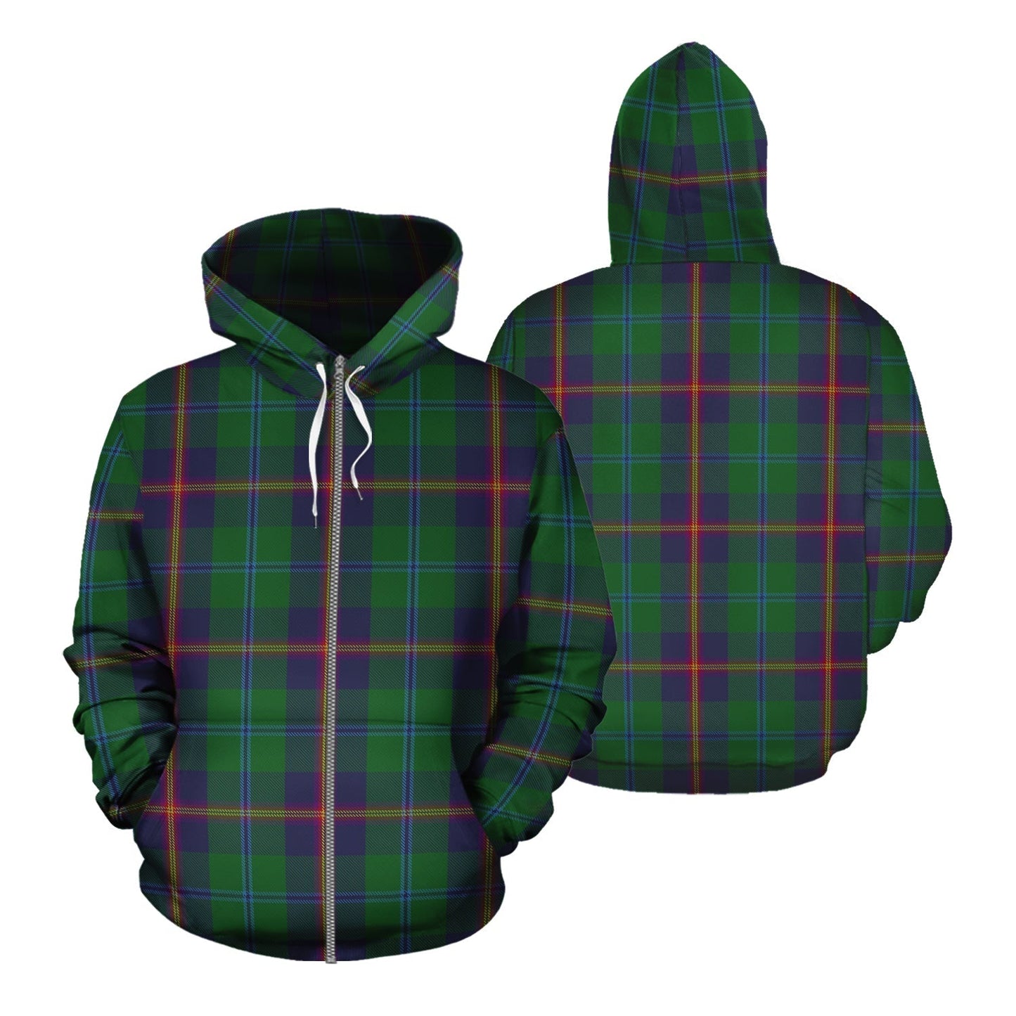 Printivon Young Tartan Hoodie