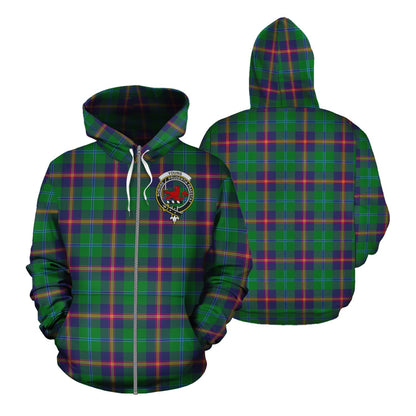 Printivon Young Modern Tartan Hoodie