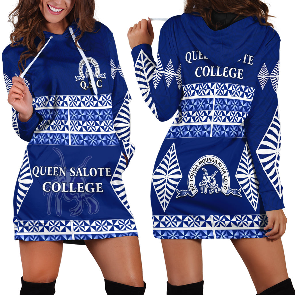 Queen Salote College Hoodie Dress Tonga Pattern
