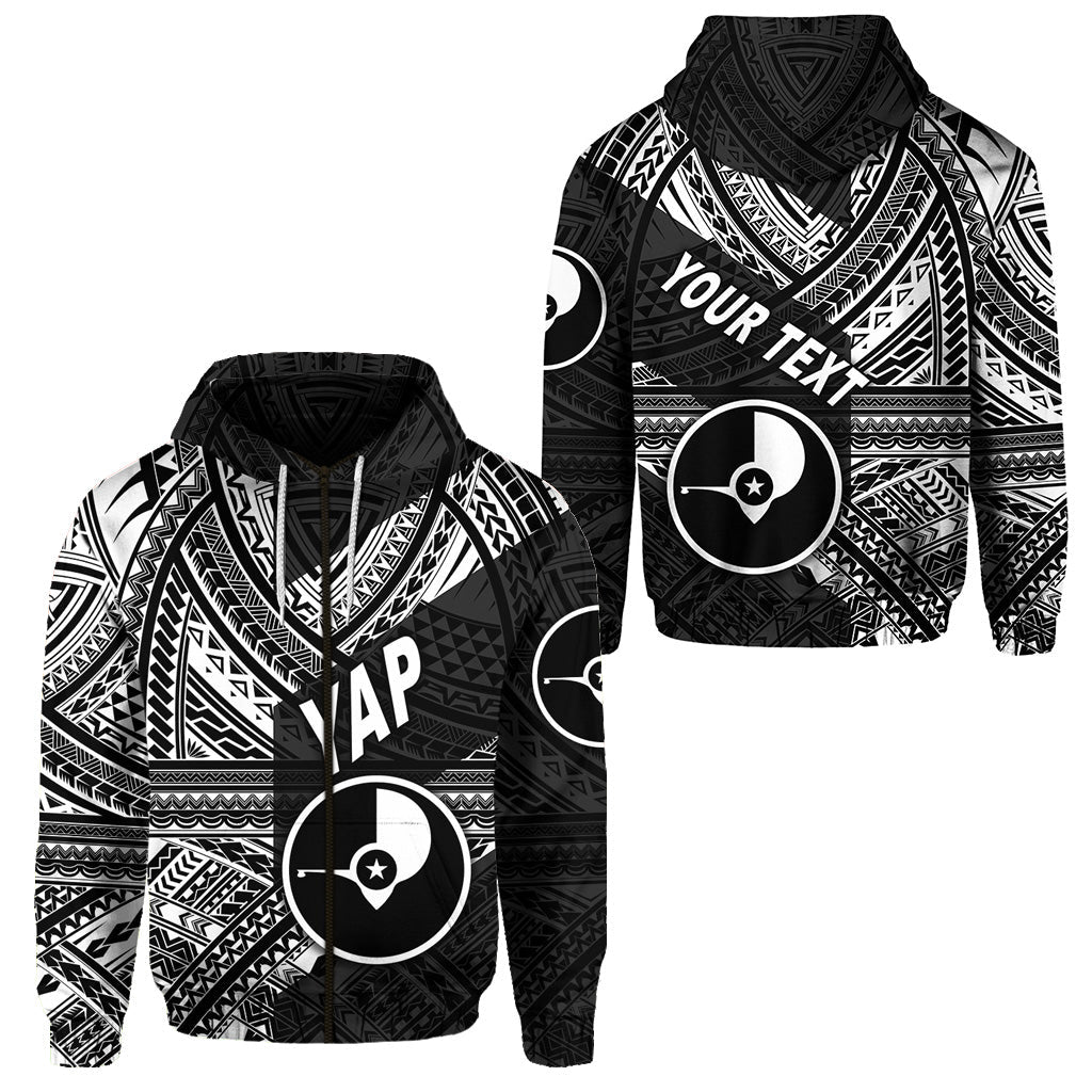 ( Personalised) FSM Yap Zip Hoodie Original Style Black