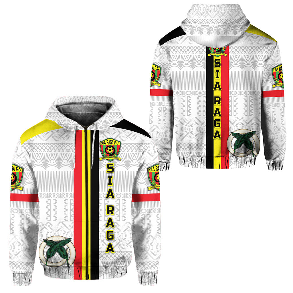 Vanuatu Sia Raga Football Club Zip Hoodie Simple Style