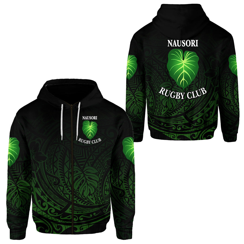 Fiji Nausori Rugby Zip Hoodie Original Style