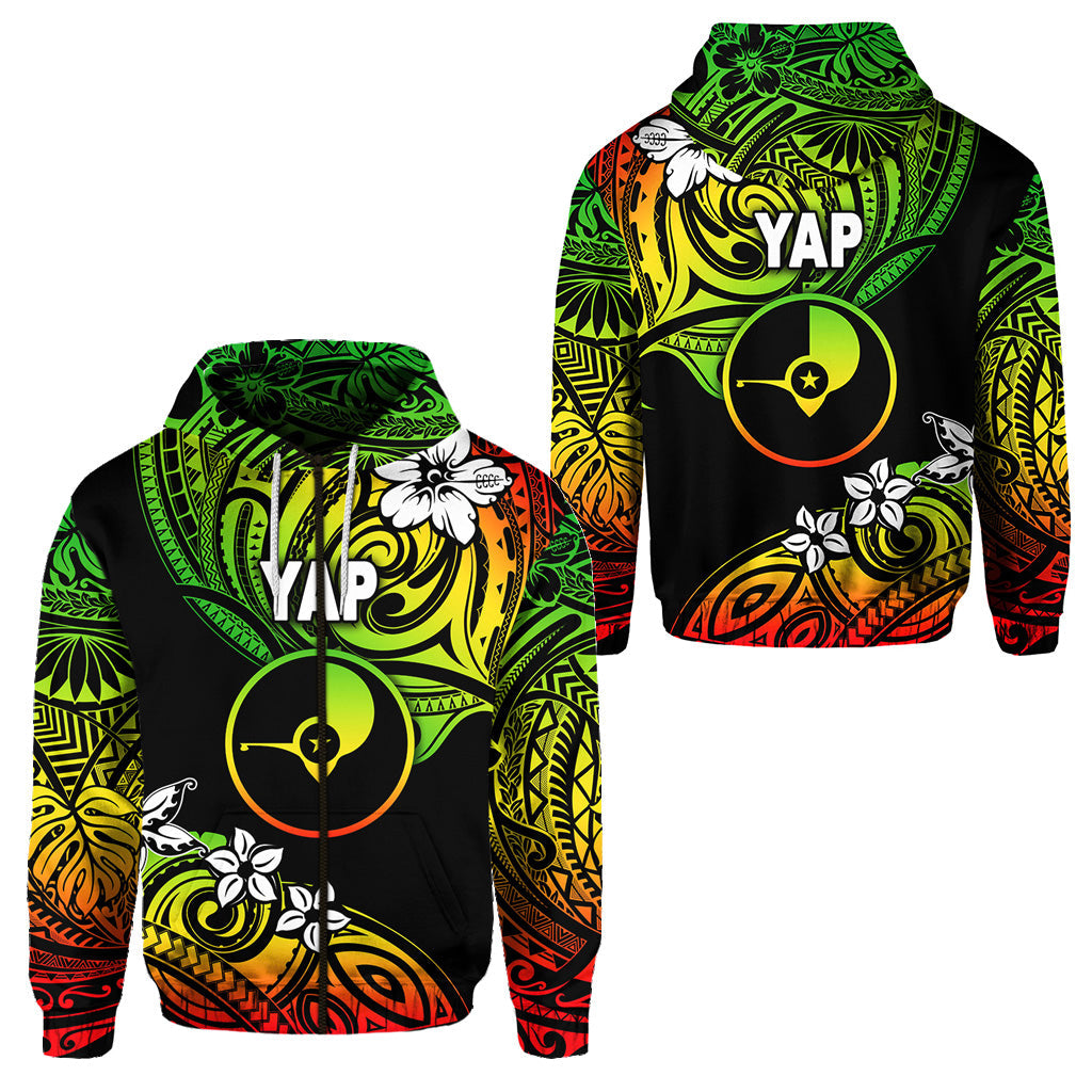 FSM Yap Zip Hoodie Unique Vibes Reggae