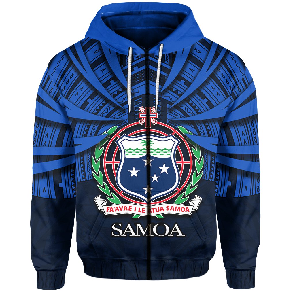 Vibe Hoodie Samoa Zip-Hoodie Special Polynesian No.3